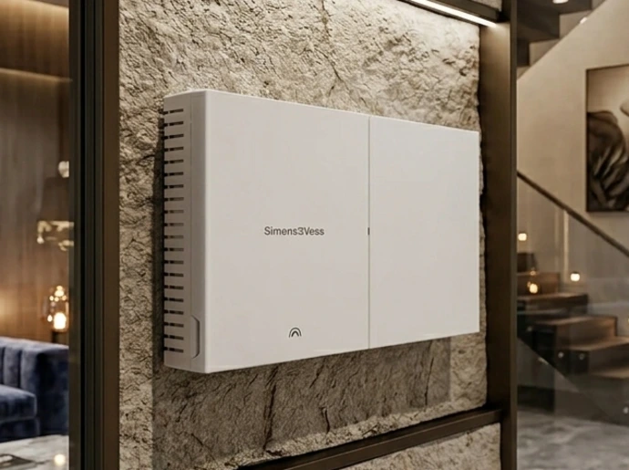 Steuerzentrale an einer Wand